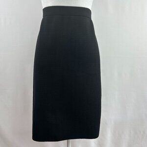 Karl Lagerfeld Chic Comfy Black Pencil Knit Skirt – Medium